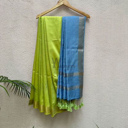Sulphur Spring Cotton Viscose Saree