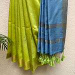 Load image into Gallery viewer, Sulphur Spring Cotton Viscose Saree
