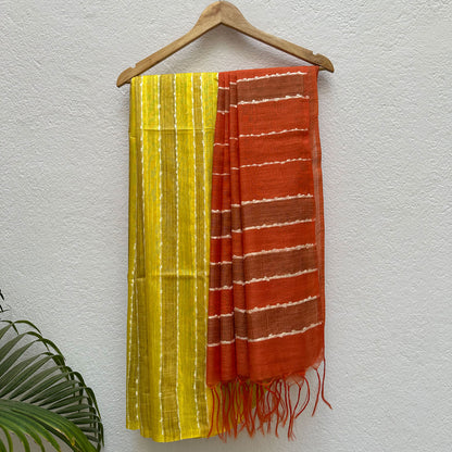 Sunset Vibes Cotton Silk Saree