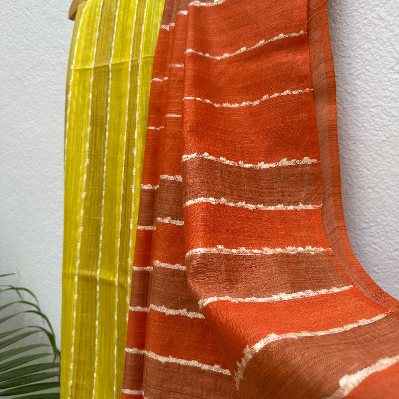 Sunset Vibes Cotton Silk Saree