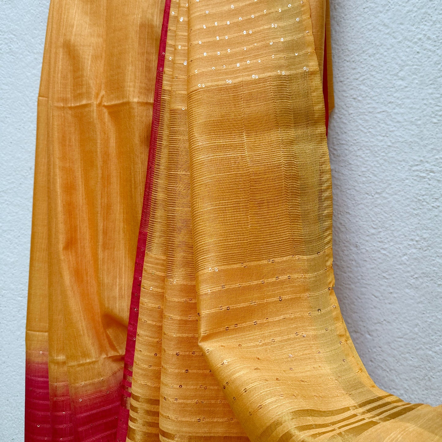Sunset Vibes Cotton Silk Saree