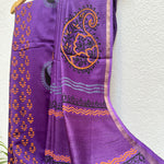 Load image into Gallery viewer, Suvarna Handblock Printed Chanderi Silk Saree
