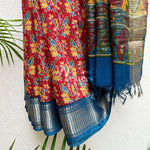 Load image into Gallery viewer, Swara Printed Maheshwari Border Saree
