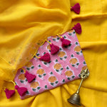Load image into Gallery viewer, Swarna kamal Mul Saree with Printed Blouse
