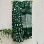 Load image into Gallery viewer, Treetop Organic Linen Saree
