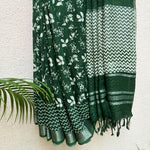 Load image into Gallery viewer, Treetop Organic Linen Saree
