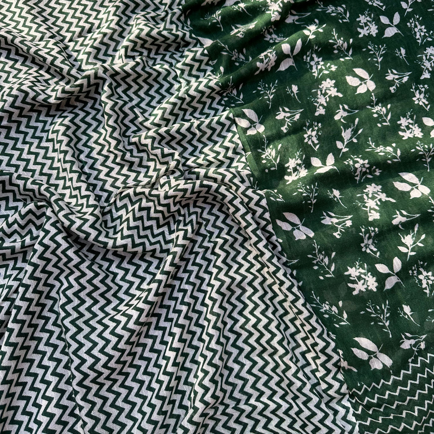 Treetop Organic Linen Saree