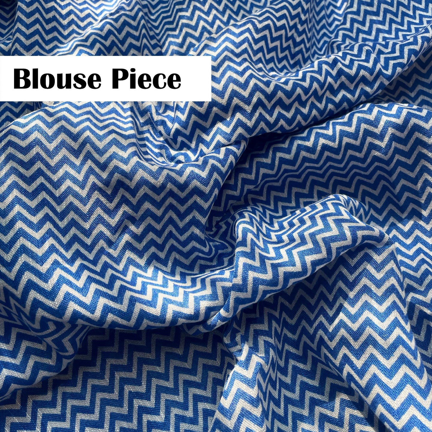 Turkish Blue Organic Linen Saree