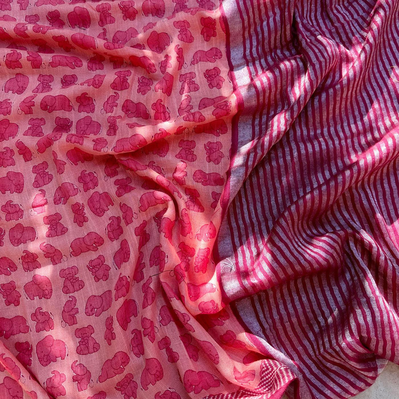 Tuskan Frenz Cotton Saree