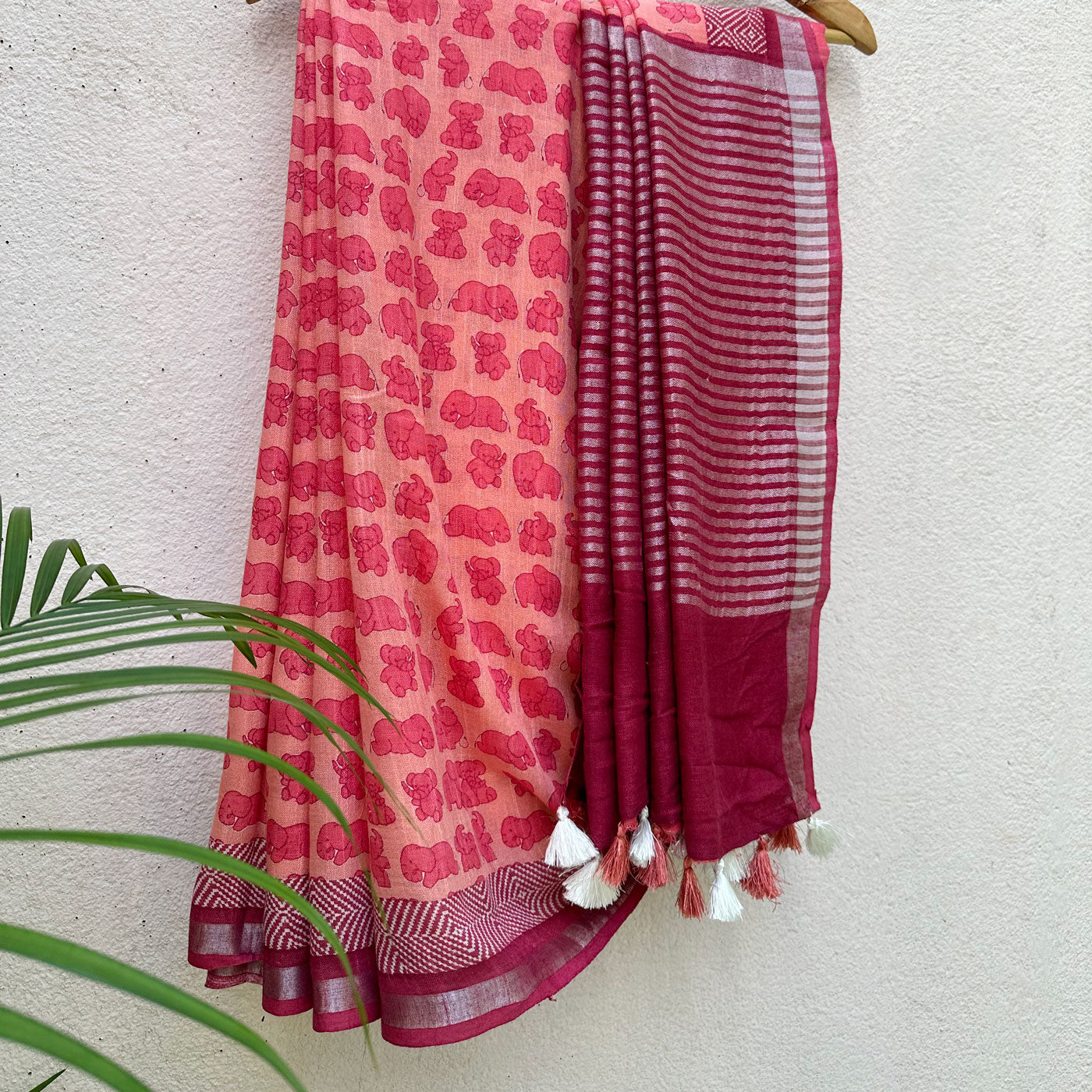 Tuskan Frenz Cotton Saree
