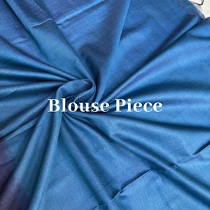 Twilight Moon Cotton Silk Saree
