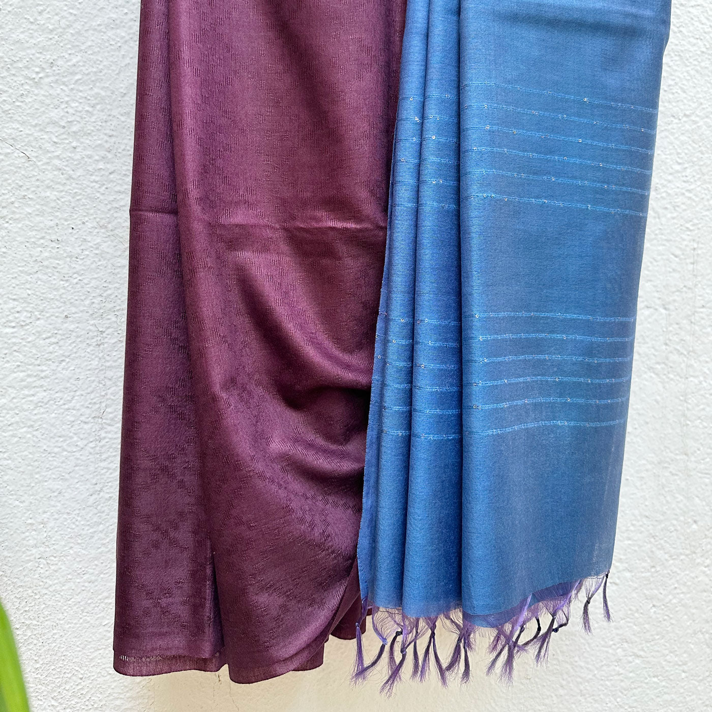 Twilight Moon Cotton Silk Saree