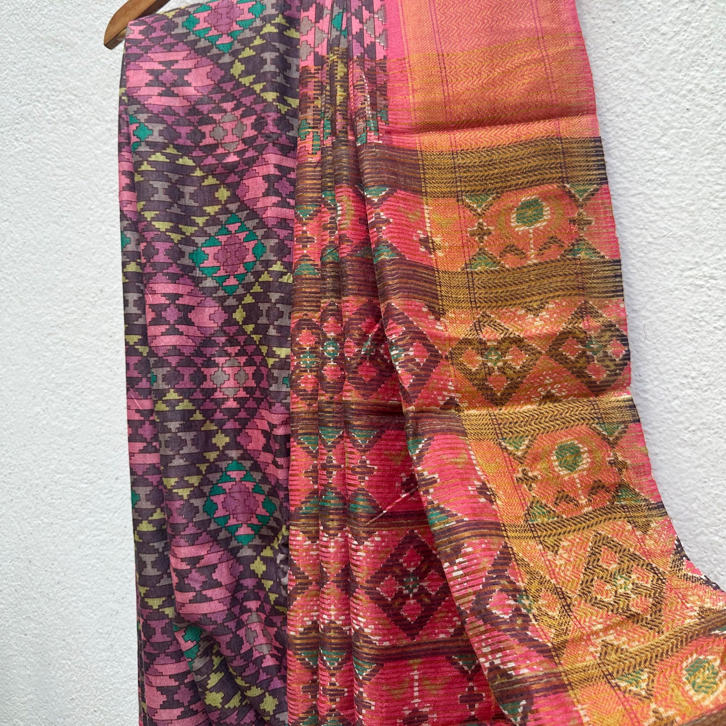 Vaidehi Aztec Cotton Silk Printed Saree