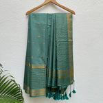 Load image into Gallery viewer, Vaidehi Cotton Viscose Silk Saree with Printed Blouse
