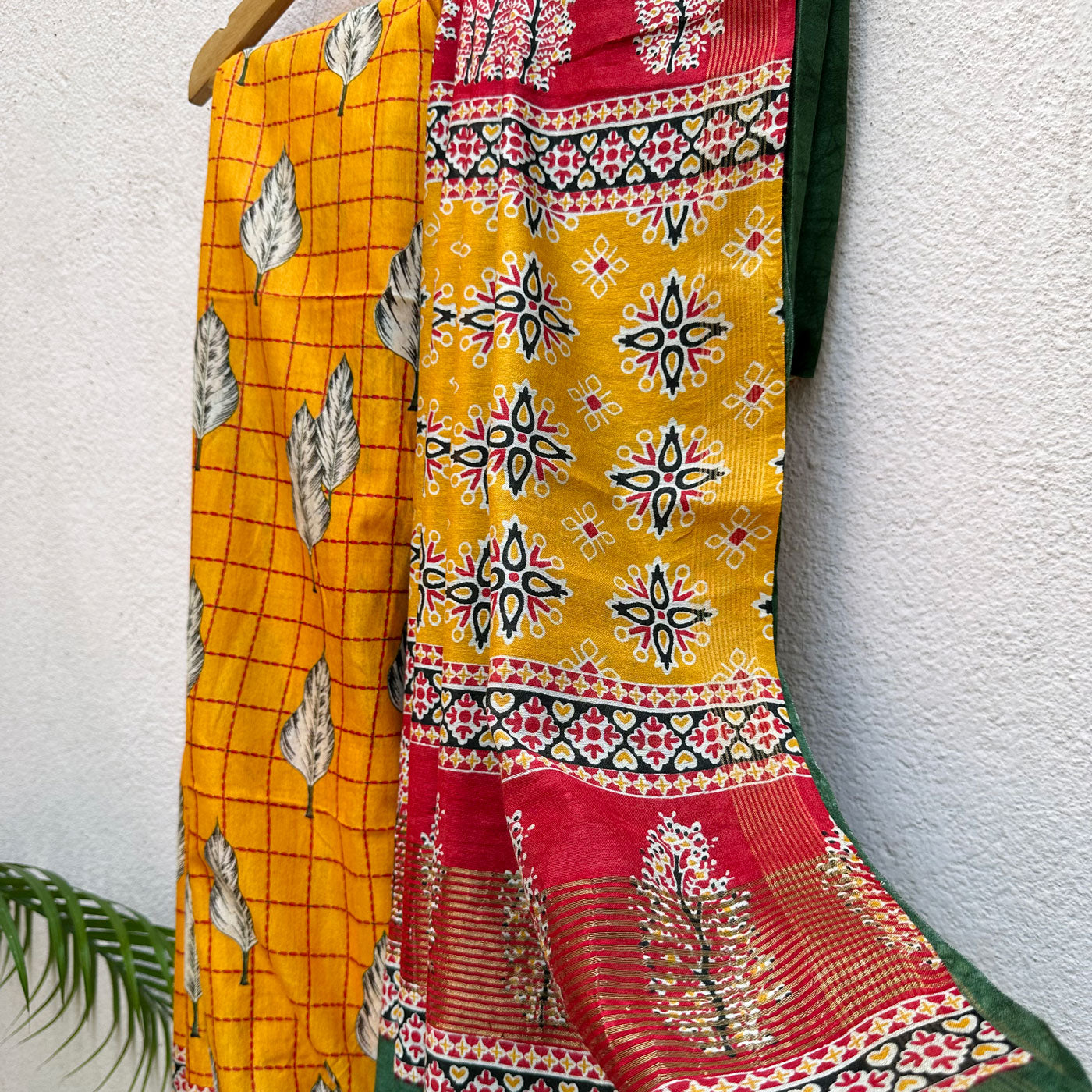 Willowbank Cotton Viscose Printed Saree
