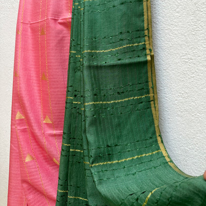 Willowherb Cotton Silk Saree