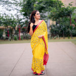 Load image into Gallery viewer, Woof Woof Cotton Saree
