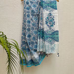 Load image into Gallery viewer, Yashodhara Handblock Kota Doria Saree
