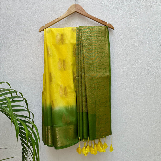 Zeenat Jacquard Cotton Silk Saree