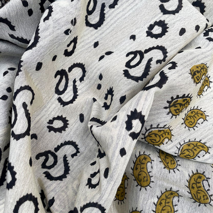 Ambaa Cotton Silk Hand Block Printed Saree