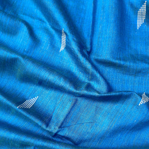 Gopika Raag Handwoven Tussar Dupion Silk Saree
