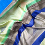 Load image into Gallery viewer, Gopika Raag Handwoven Tussar Dupion Silk Saree

