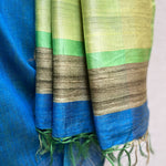 Load image into Gallery viewer, Gopika Raag Handwoven Tussar Dupion Silk Saree
