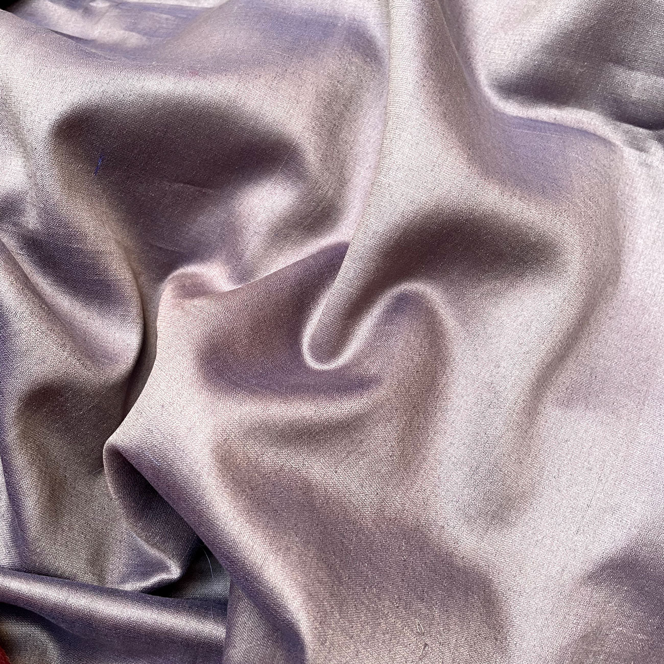Chilli Pepper Tussar Dupion Silk Saree