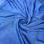 Load image into Gallery viewer, Palace Blue Bandhej-Patola Cotton Silk Saree
