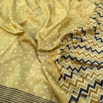 Load image into Gallery viewer, Saanjh Cotton Silk Hand Block Printed Saree
