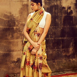 Sisterhood - Desi Tussar Silk Saree