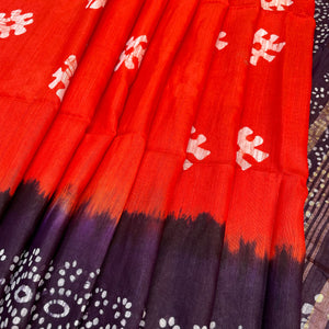 Batik cotton sarees discount in wholesale price